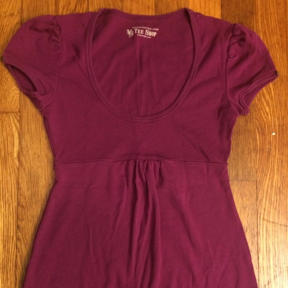 VS Moda International Purple T-shirt Top XS - Picture 4 of 8